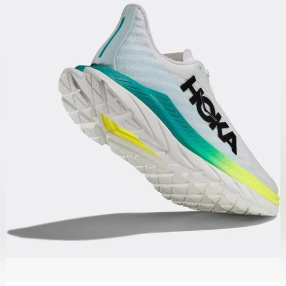 Hoka One One Mach 5 Women White/Blue Glass
Running Shoes Sneakers Size 8.5 - Picture 2 of 13